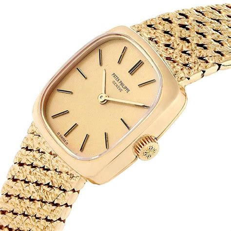 ladies vintage 18 karat patek philippe watch|Patek Philippe Vintage Yellow Gold 4179 .